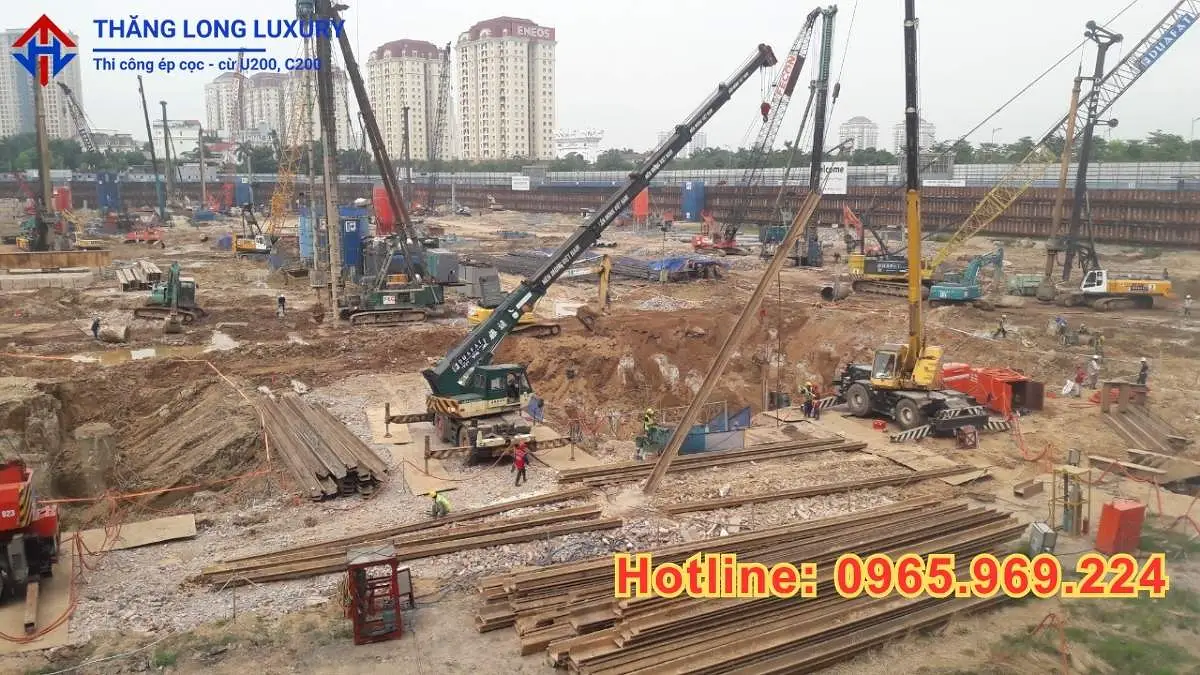 Cừ U200 chịu lực như thế nào trong xây dựng